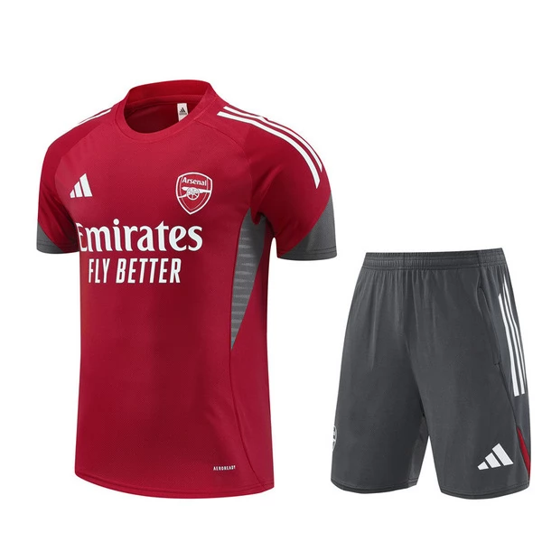 Arsenal Conjunto Camiseta de Entrenamiento 2025-26 - Shorts Rojo Arsenal Conjunto Camiseta de Entrenamiento 2025-26 - Shorts Rojo