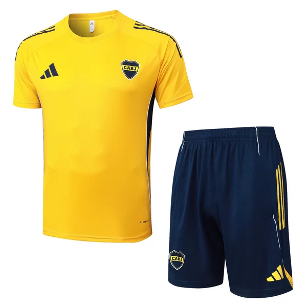 Boca Juniors Conjunto Camiseta de Entrenamiento 2025-26 - Shorts Amarillo Boca Juniors Conjunto Camiseta de Entrenamiento 2025-26 - Shorts Amarillo