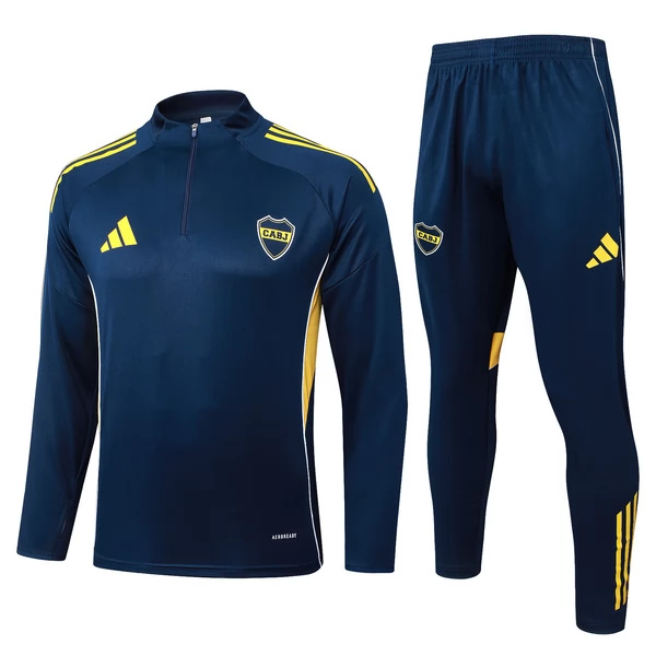 Boca Juniors Conjunto Sudadera de Entrenamiento 2025-26 - 1-4 Zip Azul Boca Juniors Conjunto Sudadera de Entrenamiento 2025-26 - 1-4 Zip Azul