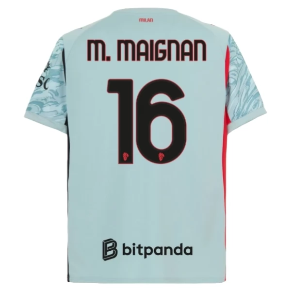 Camiseta AC Milan M.Maignan 16 Portero Primera Equipación 2025-2026 Camiseta AC Milan M.Maignan 16 Portero Primera Equipación 2025-2026