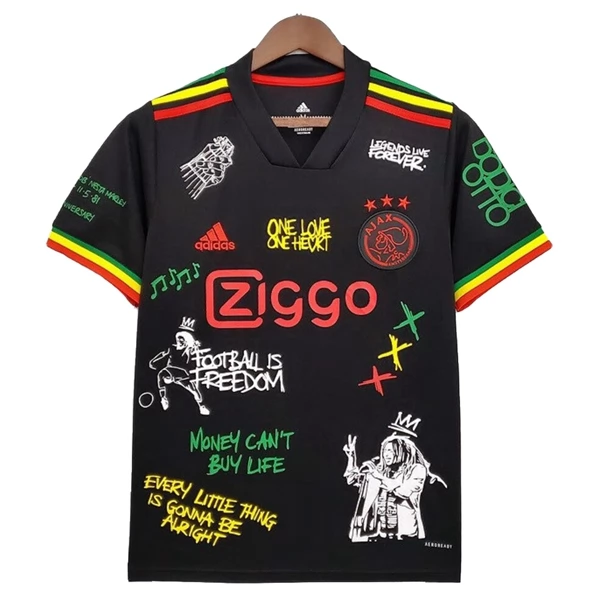 Ajax y la camiseta inspirada en Bob Marley que ya revolucionó las redes   Olé
