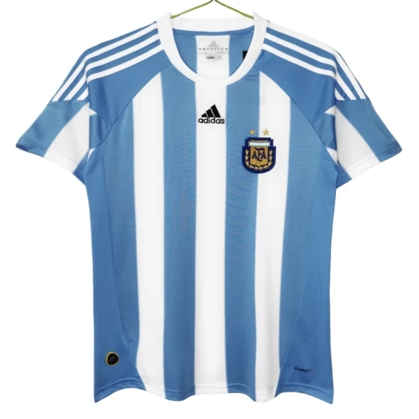 Camiseta Argentina Primera Equipación Retro 2010 Camiseta Argentina Primera Equipación Retro 2010