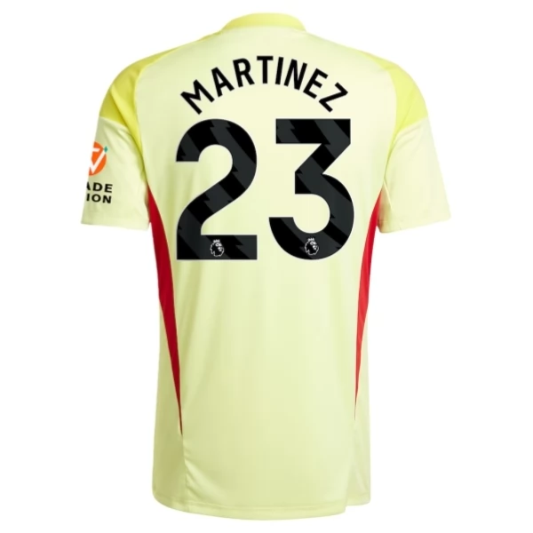 Camiseta Aston Villa FC Martinez 23 Portero Segunda Equipación 2025-2026 Camiseta Aston Villa FC Martinez 23 Portero Segunda Equipación 2025-2026