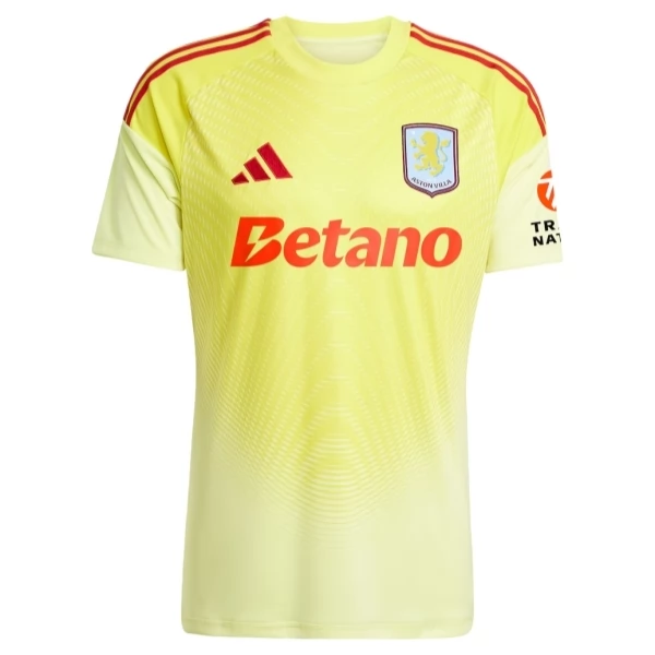 Camiseta Aston Villa FC Martinez 23 Portero Segunda Equipación 2025-2026 Camiseta Aston Villa FC Martinez 23 Portero Segunda Equipación 2025-2026