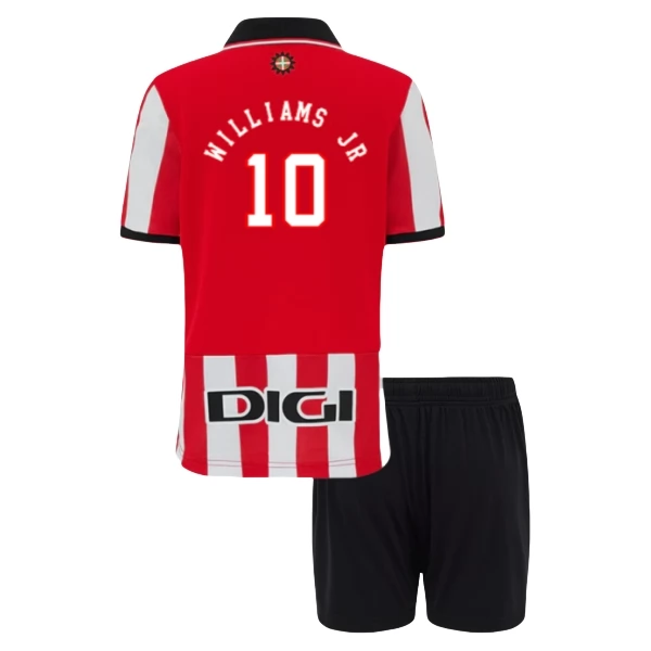 Camiseta Athletic Club Williams JR 10 Niños Primera Equipación 2025-2026 Camiseta Athletic Club Williams JR 10 Niños Primera Equipación 2025-2026