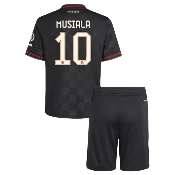 Camiseta Bayern de Múnich Musiala 10 Niños Tercera Equipación 2025-2026 Camiseta Bayern de Múnich Musiala 10 Niños Tercera Equipación 2025-2026