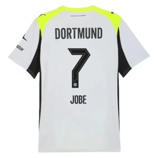 Camiseta BVB Borussia Dortmund Jobe 7 Segunda Equipación 2025-2026 Camiseta BVB Borussia Dortmund Jobe 7 Segunda Equipación 2025-2026