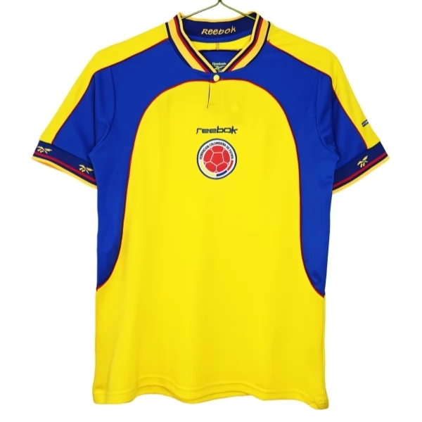 Camiseta Colombia Primera Equipación Retro 2001 Camiseta Colombia Primera Equipación Retro 2001