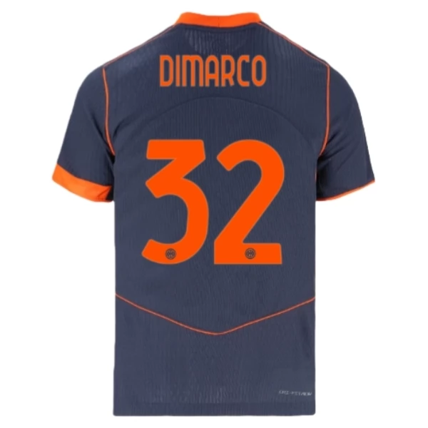 Camiseta Inter de Milán Dimarco 32 Tercera Equipación 2025-2026 Camiseta Inter de Milán Dimarco 32 Tercera Equipación 2025-2026