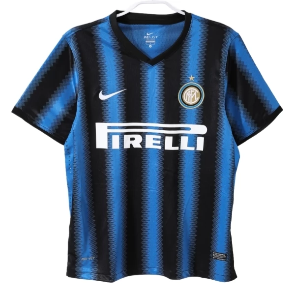 Camiseta Inter de Milán Primera Equipación Retro 2010-2011 Camiseta Inter de Milán Primera Equipación Retro 2010-2011