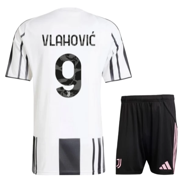 Camiseta Juventus de Turín Vlahović 9 Niños Primera Equipación 2025-2026 Camiseta Juventus de Turín Vlahović 9 Niños Primera Equipación 2025-2026