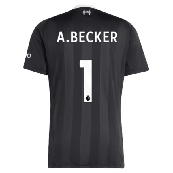 Camiseta Liverpool FC A.Becker 1 Portero Tercera Equipación 2025-2026 Camiseta Liverpool FC A.Becker 1 Portero Tercera Equipación 2025-2026
