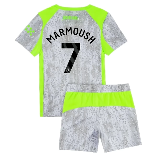 Camiseta Manchester City FC Marmoush 7 Niños Tercera 2025-2026 Camiseta Manchester City FC Marmoush 7 Niños Tercera 2025-2026