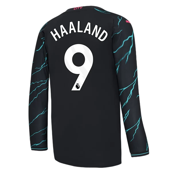 Camiseta Home Manchester City 2023-2024 + HAALAND #9