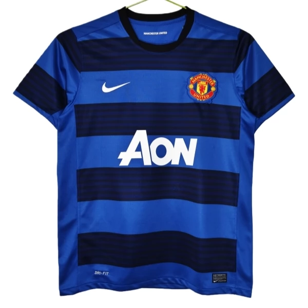 Camiseta Manchester United FC Segunda Equipación Retro 2011-2012 Camiseta Manchester United FC Segunda Equipación Retro 2011-2012
