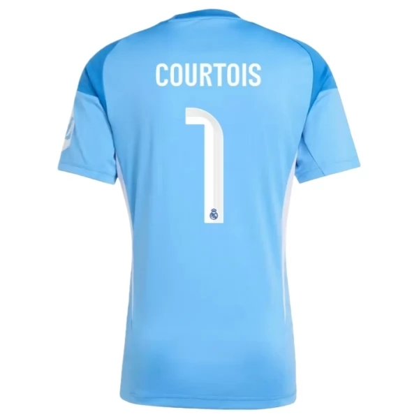 Camiseta Real Madrid CF Courtois 1 Portero Primera Equipación 2025-2026 Camiseta Real Madrid CF Courtois 1 Portero Primera Equipación 2025-2026