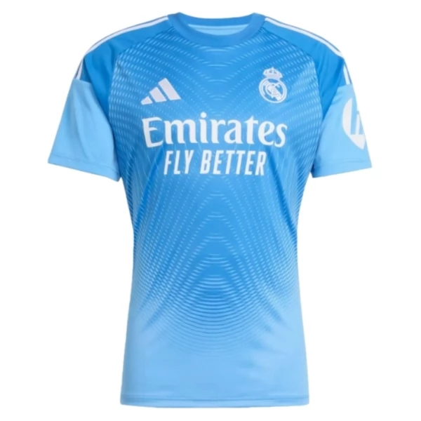 Camiseta Real Madrid CF Courtois 1 Portero Primera Equipación 2025-2026 Camiseta Real Madrid CF Courtois 1 Portero Primera Equipación 2025-2026