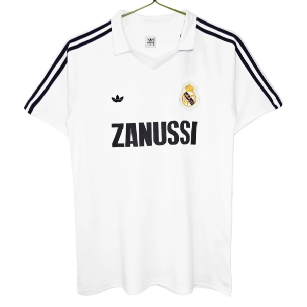 Camiseta Real Madrid CF Primera Equipación Retro 1984-1985 Camiseta Real Madrid CF Primera Equipación Retro 1984-1985