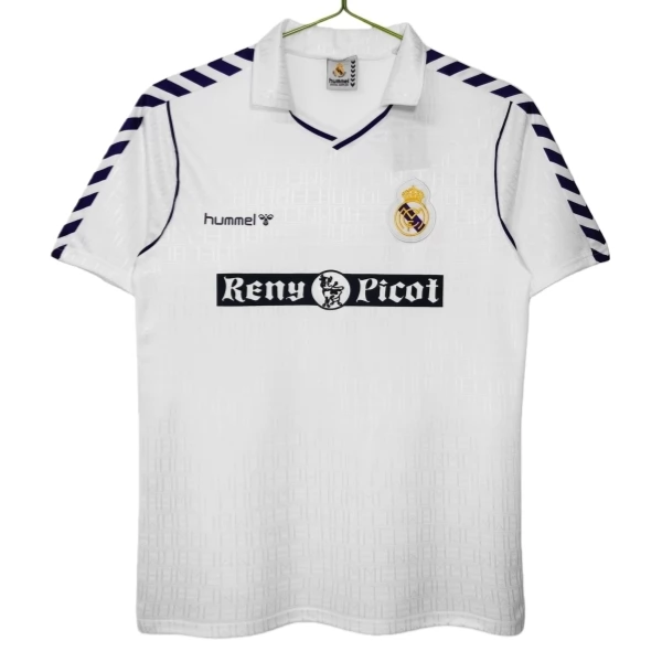 Camiseta Real Madrid CF Primera Equipación Retro 1988-1990 Camiseta Real Madrid CF Primera Equipación Retro 1988-1990