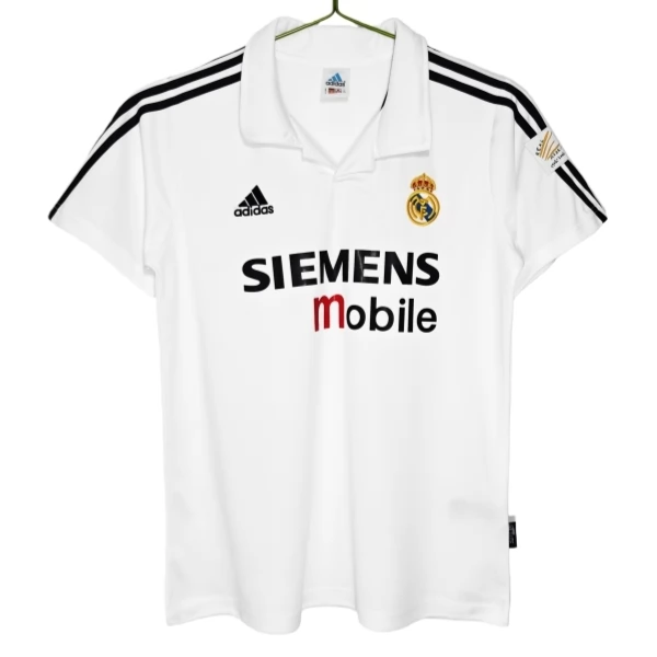 Camiseta Real Madrid CF Primera Equipación Retro 2002-2003 Camiseta Real Madrid CF Primera Equipación Retro 2002-2003