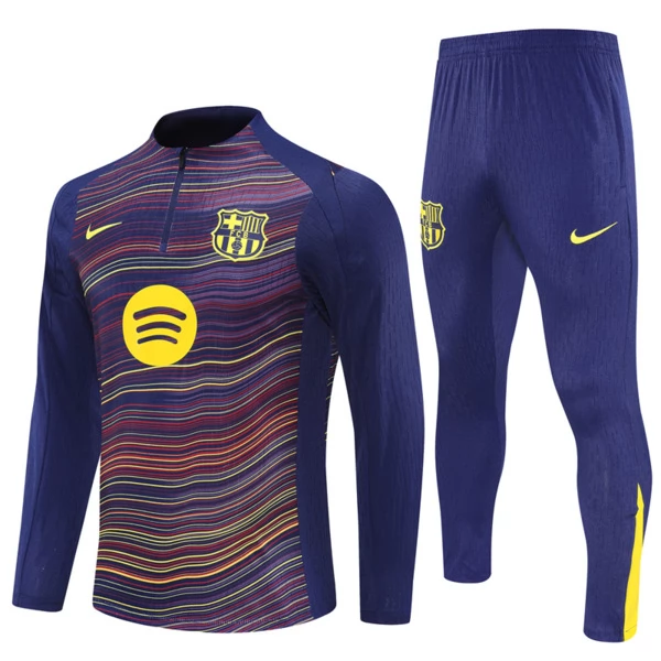 FC Barcelona Conjunto Sudadera de Entrenamiento 2025-26 - 1-4 Zip Azul FC Barcelona Conjunto Sudadera de Entrenamiento 2025-26 - 1-4 Zip Azul