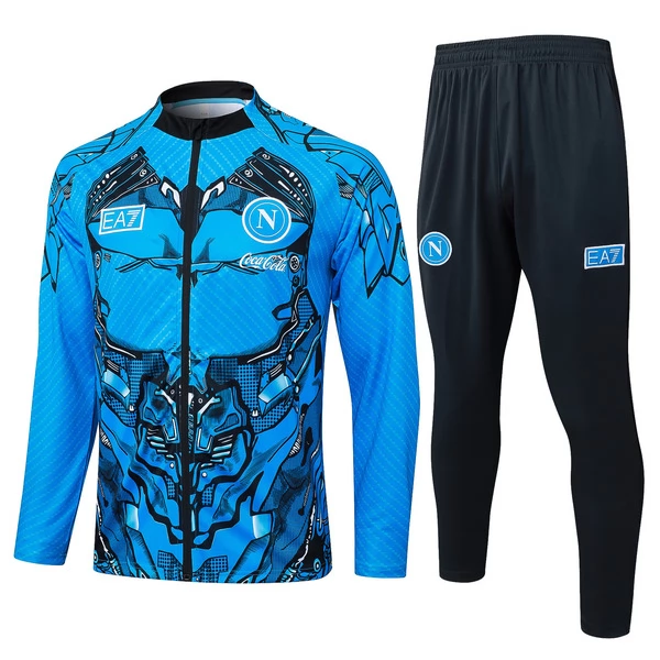 SSC Napoli Conjunto Chaqueta de Entrenamiento 2025-26 - Azul SSC Napoli Conjunto Chaqueta de Entrenamiento 2025-26 - Azul